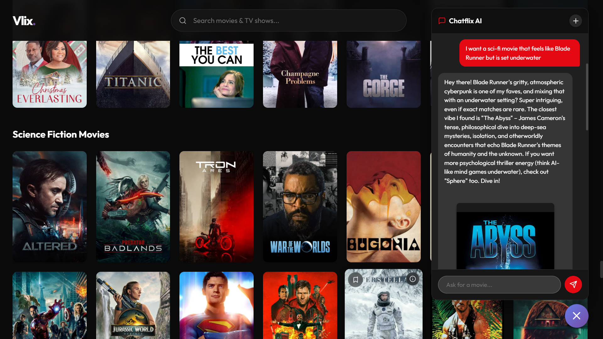 Vlix Agent Interface